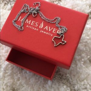 Never worn James Avery Texas necklace